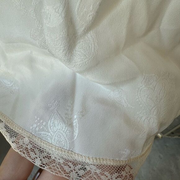 NWT ZADIG & VOLTAIRE  Judo White Clark Jac Paisley Camisole top with Lace sz S - Picture 10 of 16